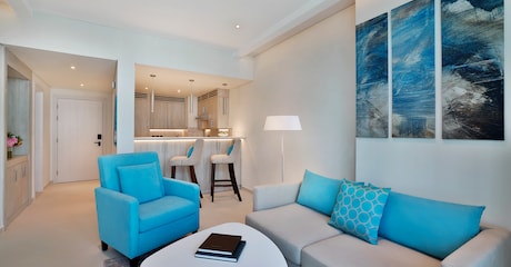 Room Appartement supérieur à une chambre avec vue sur la mer et balcon